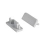 Brumberg 53038260 Endkappen-Set QUALITYFLEX Blanco Plástico
