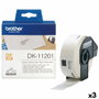 BROTHER Etiquetas Precortadas de Papel Blanco 29x90 mm DK11201 (400 uds.)