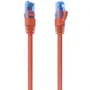 Aisens A135-0788 - Cable de Red Latiguillo RJ45 Cat.6 UTP, AWG26 CCA, 75 cm, Color Rojo