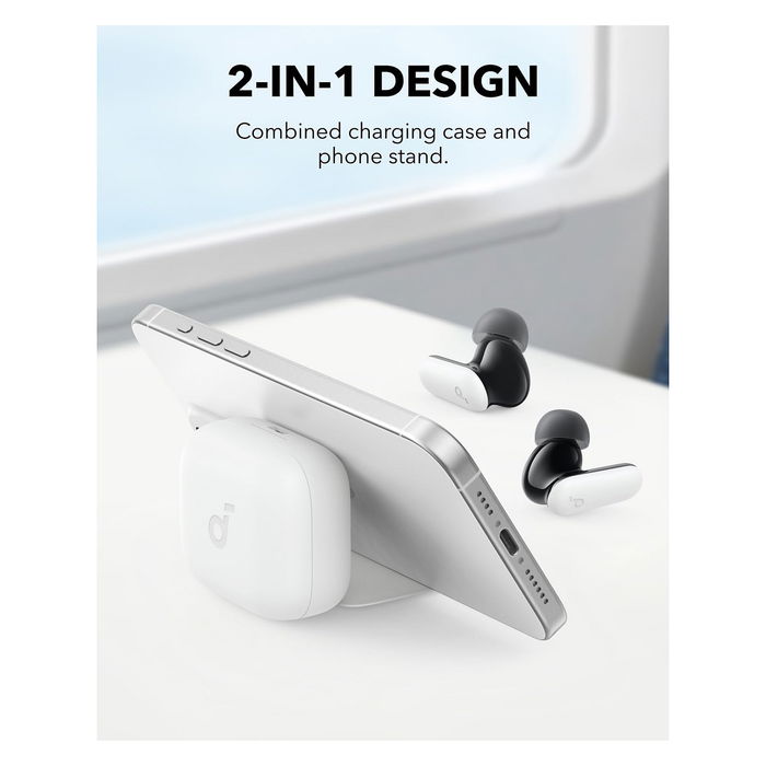 Anker Soundcore P30i Auriculares True Wireless In-Ear Bluetooth 5.3 Blanco - Impermeables IPX5, 50h Reproducción, Cancelación Ruido, Carga Rápida USB-C