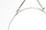 DKD Home Decor Espejo de Yute y Cristal con Flecos Natural