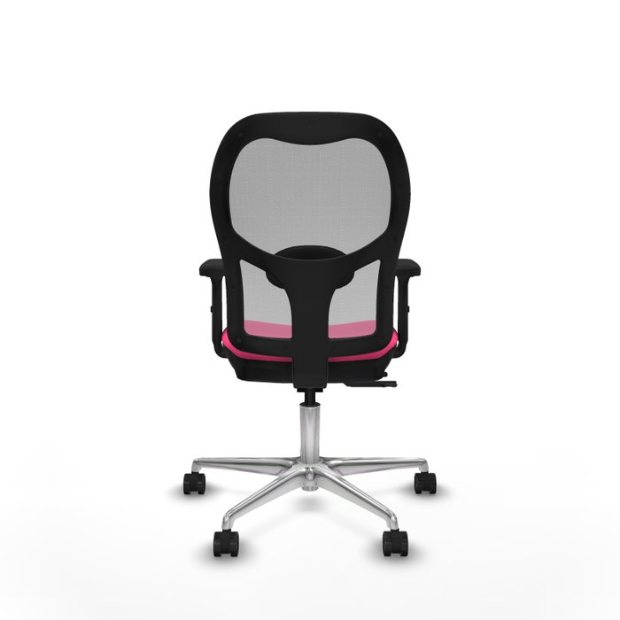 PIQUERAS Y CRESPO Silla de oficina Jorquera Rosa y Gris PIQUERAS Y CRESPO Silla de oficina Jorquera Rosa y Gris