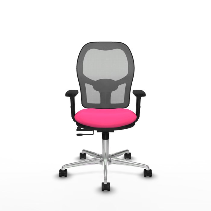 PIQUERAS Y CRESPO Silla de oficina Jorquera Rosa y Gris PIQUERAS Y CRESPO Silla de oficina Jorquera Rosa y Gris