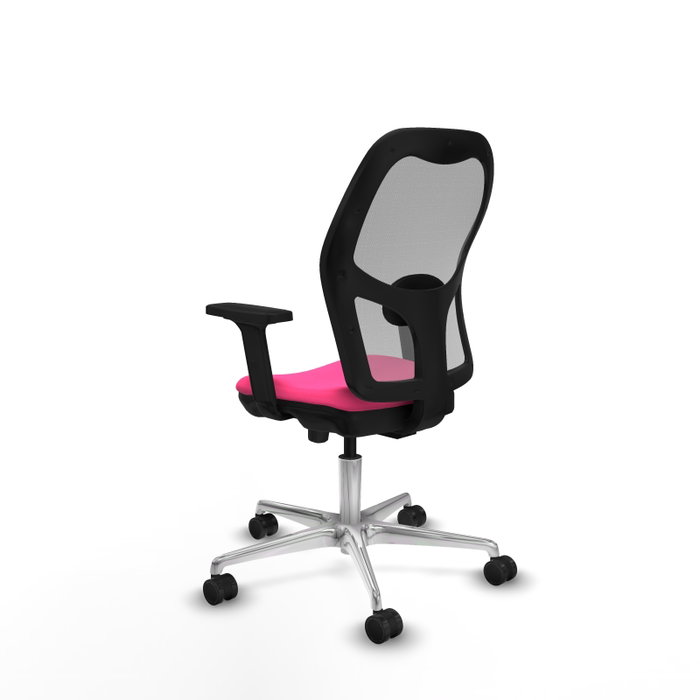 PIQUERAS Y CRESPO Silla de oficina Jorquera Rosa y Gris PIQUERAS Y CRESPO Silla de oficina Jorquera Rosa y Gris