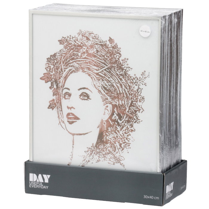 Day Marco Foto Plateado 30x40 cm