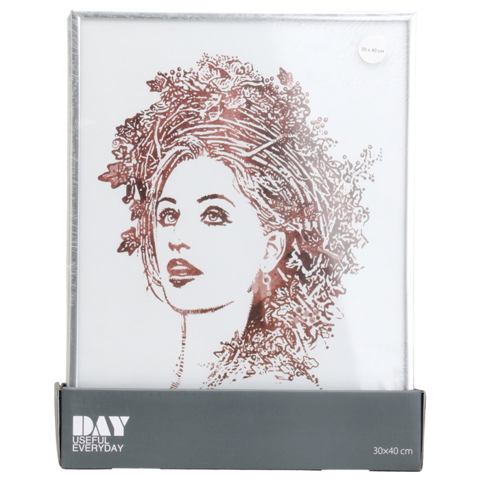 Day Marco Foto Plateado 30x40 cm