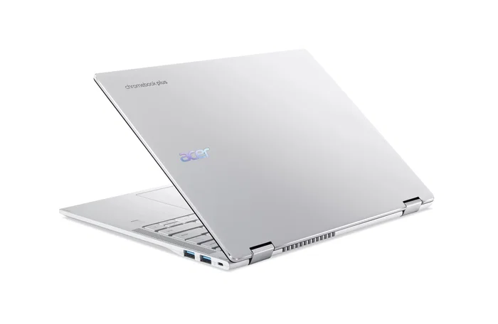 Acer Portátil Convertible Chromebook Plus Spin 514 CPE594-2N, 14" WQXGA+ Táctil, MediaTek Kompanio Ultra 910, 16GB RAM LPDDR5X, 256GB SSD UFS