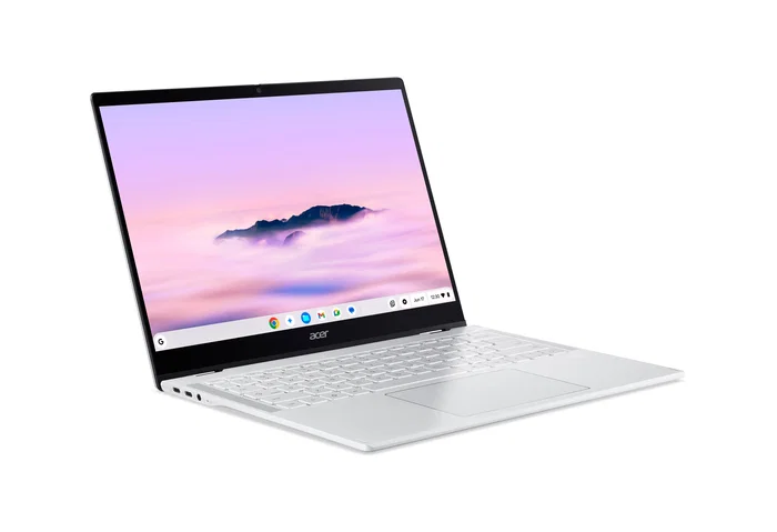 Acer Portátil Convertible Chromebook Plus Spin 514 CPE594-2N, 14" WQXGA+ Táctil, MediaTek Kompanio Ultra 910, 16GB RAM LPDDR5X, 256GB SSD UFS