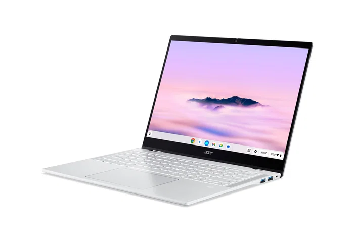 Acer Portátil Convertible Chromebook Plus Spin 514 CPE594-2N, 14" WQXGA+ Táctil, MediaTek Kompanio Ultra 910, 16GB RAM LPDDR5X, 256GB SSD UFS