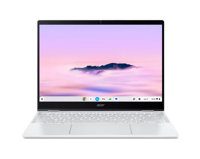 Acer Portátil Convertible Chromebook Plus Spin 514 CPE594-2N, 14" WQXGA+ Táctil, MediaTek Kompanio Ultra 910, 16GB RAM LPDDR5X, 256GB SSD UFS