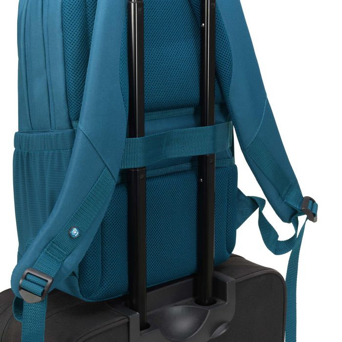 Dicota Mochila SCALE Laptop 13-15.6 Pulgadas, Compartimento con Cerradura, Hecha con 13 Botellas PET Recicladas, Color Azul