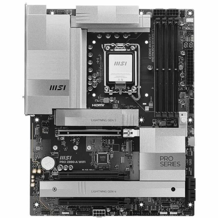 MSI PRO Z890-A WIFI ATX DDR5 MSI PRO Z890-A WIFI ATX DDR5