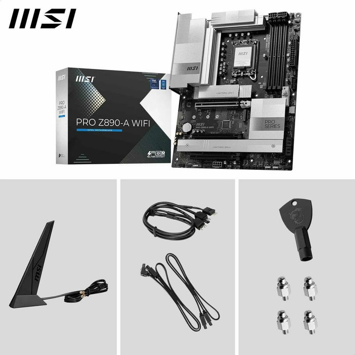 MSI PRO Z890-A WIFI ATX DDR5 MSI PRO Z890-A WIFI ATX DDR5
