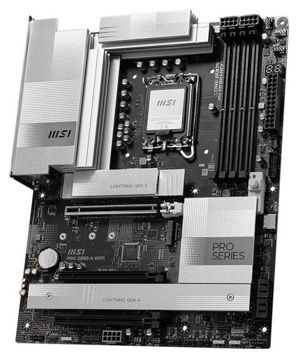 MSI PRO Z890-A WIFI ATX DDR5 MSI PRO Z890-A WIFI ATX DDR5