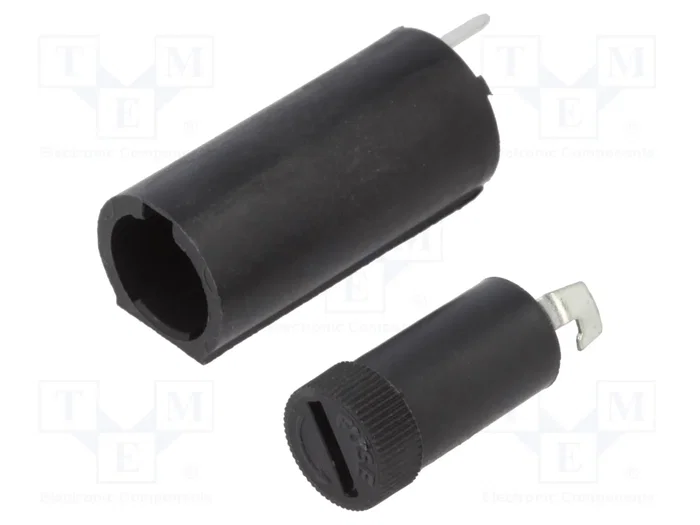 Stelvio Kontek Portafusibles THT para fusibles cilíndricos 5x20mm 10A