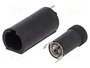Stelvio Kontek Portafusibles THT para fusibles cilíndricos 5x20mm 10A