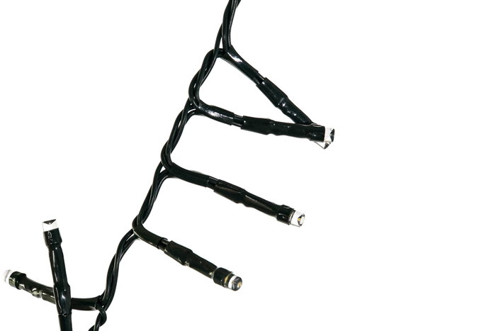 DKD Home Decor Guirnalda de Luces LED Blanco Cálido 300cm