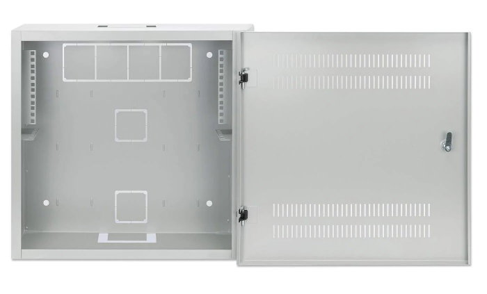 Intellinet Gabinete mural 19 de perfil bajo 4U/2U Gris
