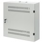 Intellinet Bastidor de Pared 19" 4U/2U 540 x 550 x 170 mm Gris RAL 7035 - Rack de Pared Extra-Plano para AV/Multimedia/Seguridad, Capacidad 60 kg, Cerradura Teclado