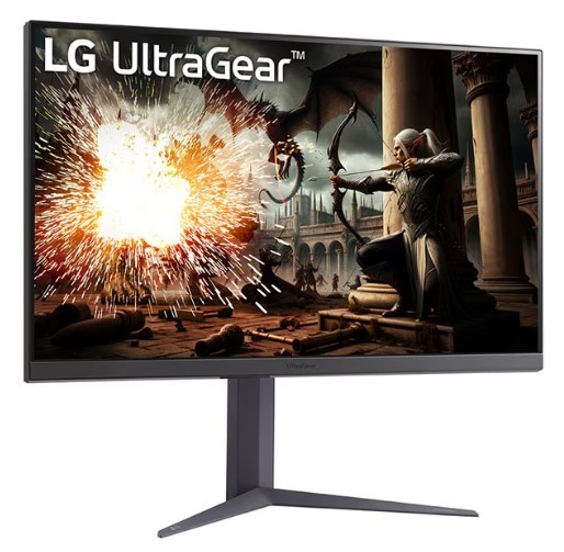 LG 32GS75Q-B Monitor Gaming 32" QHD IPS 180Hz 1ms HDR