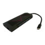 LC-Power LC-HUB-C-MULTI-6-RGB Hub USB-C Negro