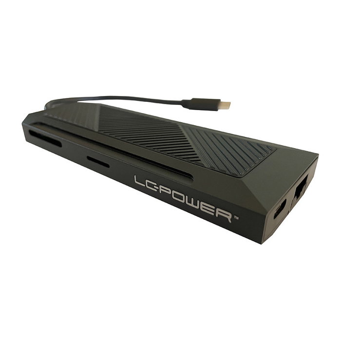 LC-Power LC-HUB-C-MULTI-6-RGB Hub USB-C Negro LC-Power LC-HUB-C-MULTI-6-RGB Hub USB-C Negro