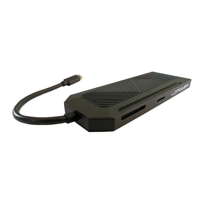 LC-Power LC-HUB-C-MULTI-6-RGB Hub USB-C Negro LC-Power LC-HUB-C-MULTI-6-RGB Hub USB-C Negro
