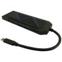 LC-Power LC-HUB-C-MULTI-6-RGB Hub USB-C con HDMI, RJ45 y PD 100W