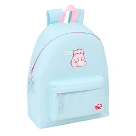 Mochila Pembe The pink cat Multicolor 33 x 42 x 15 cm