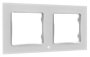 Shelly Wall Frame 2 Wandtaster Rahmen 2-fach Blanco