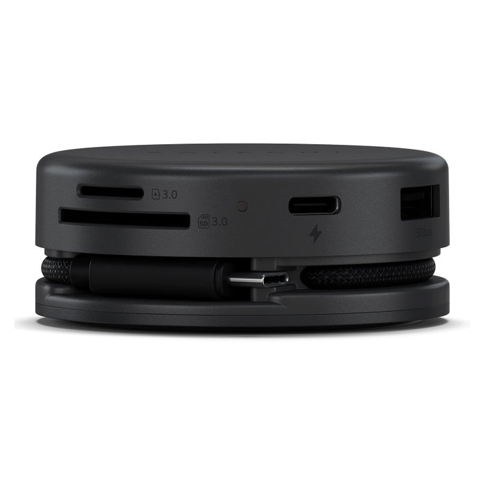 Satechi OntheGo™ 7-in-1 Multiport Adapter Negro