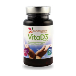 Mundonatural Vita D3 4000 UI 120 perlas