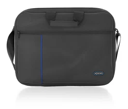 AISENS Maletín para Portátil 15.6, Negro, Tirante para Hombro, 322 g