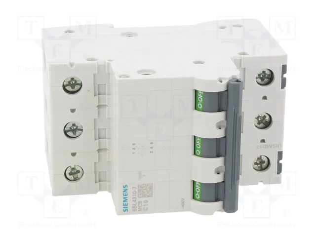 SIEMENS 5SL4310-7 Interruptor magnetotérmico 10A 3P 10kA