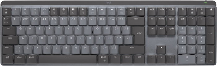 Logitech MX Mechanical Teclado Inalámbrico Gris QWERTY Internacional Logitech MX Mechanical Teclado Inalámbrico Gris QWERTY Internacional
