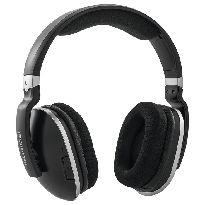 TechniSat Stereoman 2 DAB+ Auriculares Inalámbricos con Estación Base y Radio DAB+