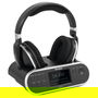 TechniSat Stereoman 2 DAB+ Auriculares Inalámbricos con Estación Base y Radio DAB+