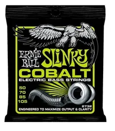 Ernieball Juego Bajo Eléctrico Cobalt Slinky Regular 50-105