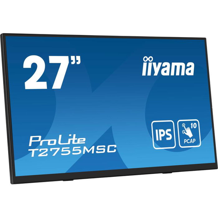 iiyama ProLite T2755MSC-B1 Monitor Táctil 27 pulgadas Full HD IPS Black