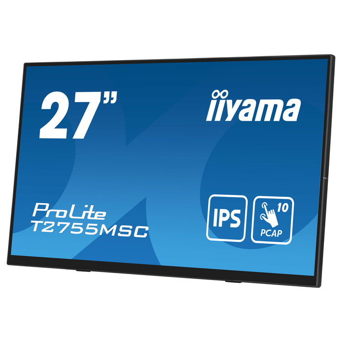 iiyama ProLite T2755MSC-B1 Monitor Táctil 27 Pulgadas Full HD IPS iiyama ProLite T2755MSC-B1 Monitor Táctil 27 Pulgadas Full HD IPS