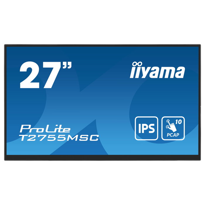 iiyama ProLite T2755MSC-B1 Monitor Táctil 27 Pulgadas Full HD IPS iiyama ProLite T2755MSC-B1 Monitor Táctil 27 Pulgadas Full HD IPS