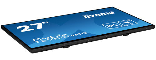 iiyama ProLite T2755MSC-B1 Monitor 27" FHD IPS (1920x1080) Táctil Capacitivo, 5ms, HDMI, DisplayPort, USB Hub, Altavoces