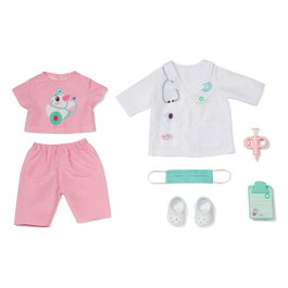 Zapf Creation Disfraz de Doctor para BABY born 43 cm