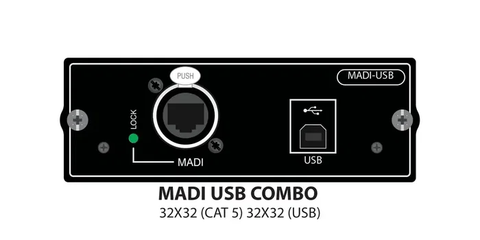 Soundcraft Tarjeta expansión MADI/USB Soundcraft Tarjeta expansión MADI/USB