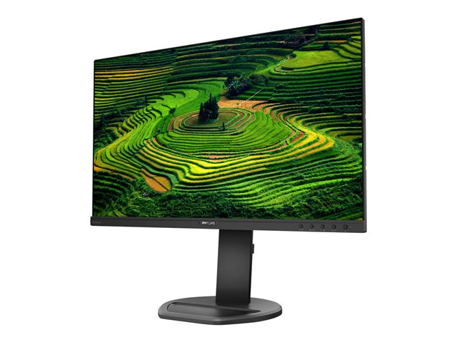 Philips 241B8QJEB - Monitor LED 23.8" (24 Pulgadas) Full HD IPS 75Hz, HDMI, DisplayPort, Hub USB, Altavoces, Ajuste Ergonómico, Low Blue Mode