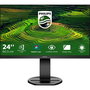 Philips 241B8QJEB - Monitor LED 23.8" (24 Pulgadas) Full HD IPS 75Hz, HDMI, DisplayPort, Hub USB, Altavoces, Ajuste Ergonómico, Low Blue Mode
