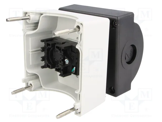 SIEMENS 3SU1.5 Casete de control blanco con 1 botón plano