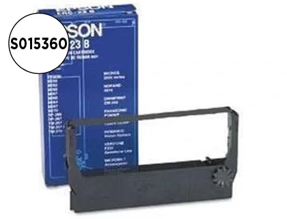 Epson Cinta ERC-23B Negra para M-250/250A/255/255A/260/260A/264/265/265A/280/280A/280AV/TM-267/267II Epson Cinta ERC-23B Negra para M-250/250A/255/255A/260/260A/264/265/265A/280/280A/280AV/TM-267/267II