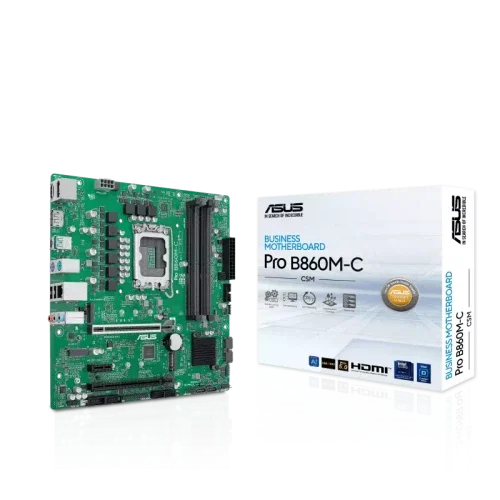 Asus PRO B860M-C-CSM Micro ATX Intel B860 LGA 1851 DDR5 Asus PRO B860M-C-CSM Micro ATX Intel B860 LGA 1851 DDR5