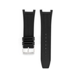 Tommy Hilfiger Correa de Silicona Negra 16mm